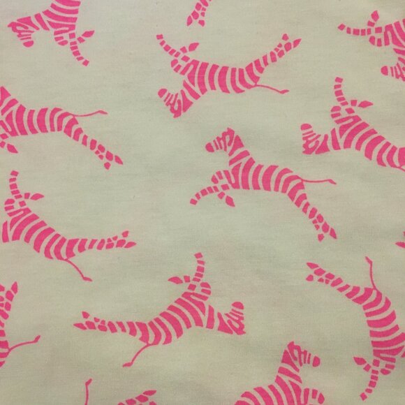 Warehouse One Neon Pink and White Zebra Tank Top - Picture 10 of 16